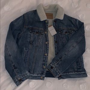 LUCKY BRAND SHERPA JEAN JACKET